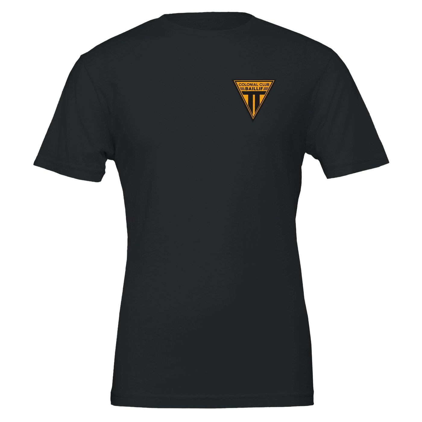 T-shirt Premium COLONIAL CLUB noir